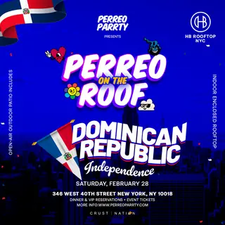 Dominican Independence Rooftop Party - Dembow Bachata Merengue at Highbar NYC