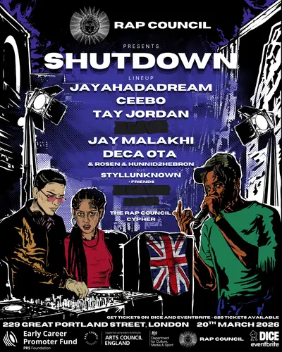 Rap Council presents: SHUTDOWN - EDM event at 229 The Venue in London