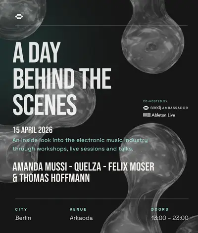Seedj presents: 'A Day Behind the Scenes' - EDM event at arkaoda Berlin in Berlin