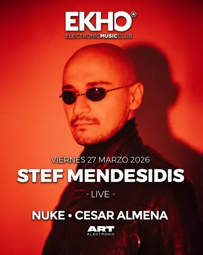 EKHO / STEF MENDESIDIS LIVE EKHO / STEF MENDESIDIS LIVE - EDM event at ART Madrid Club in Madrid