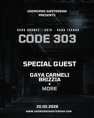 CODE 303 x UNDRGRND at John Doe CODE 303 x UNDRGRND at John Doe