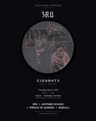 CIGARAT3: 3RU SINGLE RELEASE at TBA - SELVA CIGARAT3: 3RU SINGLE RELEASE at TBA - SELVA