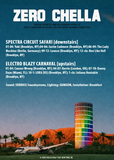 ZERO CHELLA - EDM event at TBA in New York City