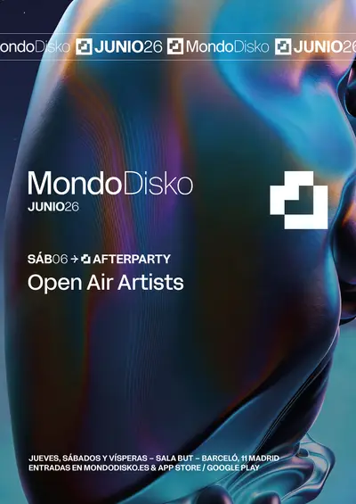 AFTERPARTY: Open Air Artists - EDM event at Mondo in Madrid
