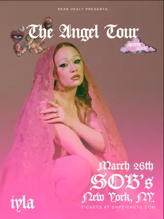 IYLA - THE ANGEL TOUR at SOBs IYLA - THE ANGEL TOUR at SOBs