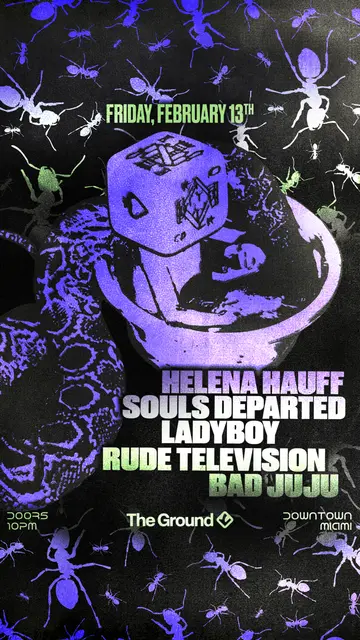 Helena Hauff + Souls Departed + LADYBOY at The Ground at Club Space Helena Hauff + Souls Departed + LADYBOY at The Ground at Club Space