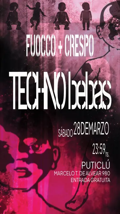 TECHNO BEBAS - EDM event at Esunputiclú in Buenos Aires