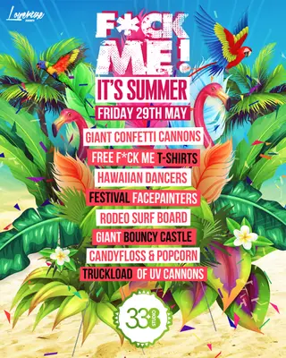 F*CK ME ITS SUMMER at Studio 338
