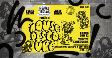 Phased Takeover - Triangle Tuesdays at Sixtysix Bristol Phased Takeover - Triangle Tuesdays at Sixtysix Bristol
