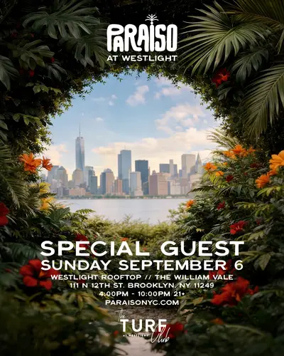 Paraiso Sunset with SPECIAL GUEST - EDM event at The William Vale in New York City