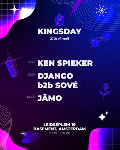 Unmute - EDM event at Basement in Amsterdam