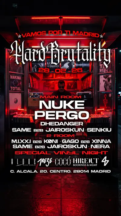 Hardbrutality - EDM event at Sala Cocó in Miami