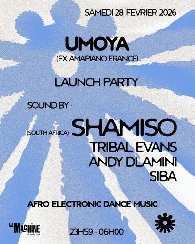 Umoya Launch Party  - EDM event at La Machine Du Moulin Rouge in Paris