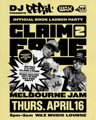 CLAIM 2 FAME MELBOURNE JAM at Wax Music Lounge
