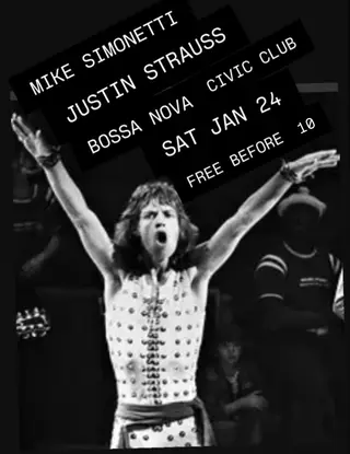 Mike Simonetti + Justin Strauss at Bossa Nova Civic Club