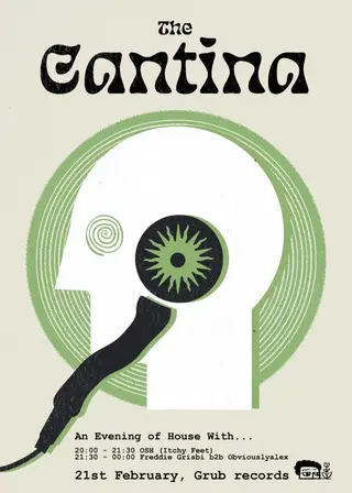 The Cantina at Grub Records