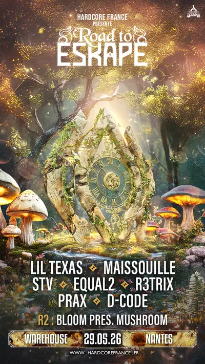 ROAD TO ESKAPE with Lil Texas, Maissouille, STV - EDM event at Warehouse in Cape Town