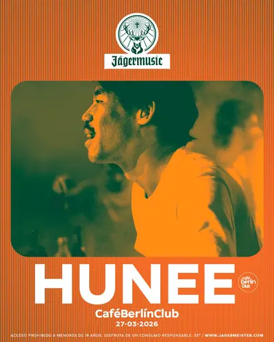 Hunee + Gaspar & Elena - EDM event at berlinClub in Miami