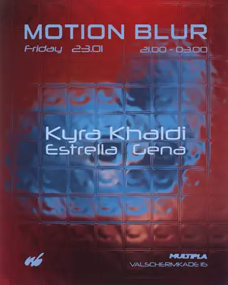 Motion Blur with Kyra Khaldi, ESTRELLA and GENA at Bar Dancing Multipla