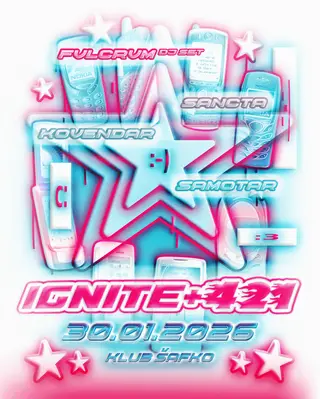 IGNITE+421 with FVLCRVM (DJ SET) at Šafko Klub IGNITE+421 with FVLCRVM (DJ SET) at Šafko Klub