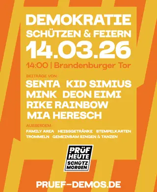 PRÜF DEMO Berlin at Brandenburger Tor PRÜF DEMO Berlin at Brandenburger Tor