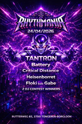 RHYTHMANIA at Hippodroom Tongeren