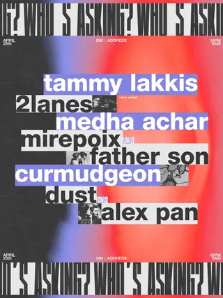 Who's Asking? Back to Basement at TBA - DM for Address