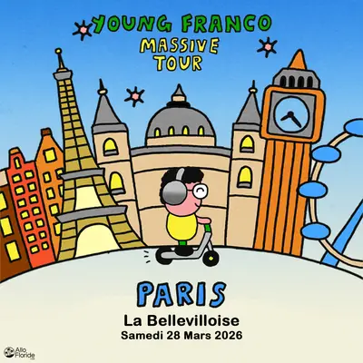 Young Franco - EDM event at La Bellevilloise in Paris