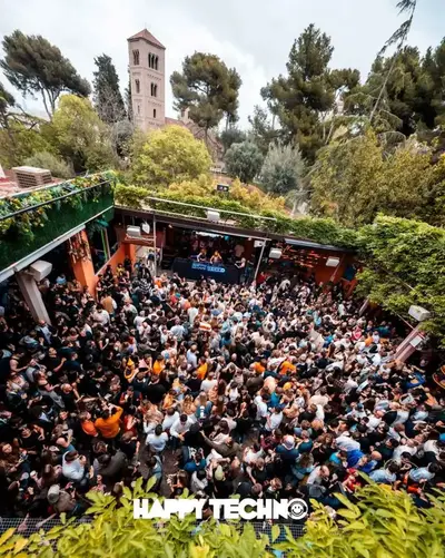 Happy Techno at La Terrrazza Open Air - Opening Sonar Week - EDM event at La Terrrazza in Barcelona