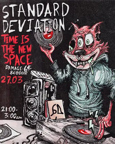 Standard Deviation - EDM event at Time is the new space in Rotterdam