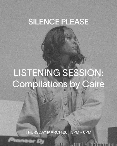 LISTENING SESSION: Compilations by Caire - EDM event at Silence Please in New York