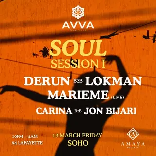 SOUL SESSION ① by AVVA New York at TBA