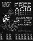 Free Acid featuring Liquid Earth Miami 2026 | Tickets & Lineup - Events EDM news from EDMDanceDirectory.com