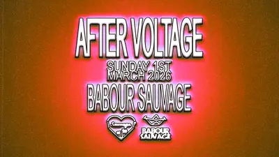 After VOLTAGE - EDM event at Babour Sauvage in Barcelona