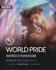 RAPIDO x FunHouse - World Pride Sunday Daytime Rave thumbnail RAPIDO x FunHouse - World Pride Sunday Daytime Rave thumbnail
