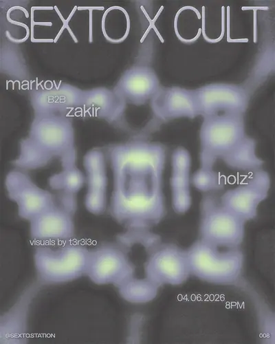 sexto x cult 008 - EDM event at TBA - City Centre in Lisbon