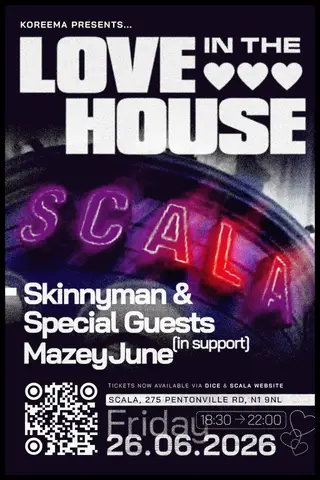 Skinnyman at Scala at The Scala Skinnyman at Scala at The Scala