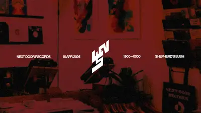 leverson x Next Door Records - EDM event at Next Door Records in London