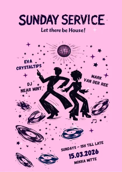 SUNDAY SERVICE - EDM event at Mokka Mitte Bar / James Simon Park in Berlin