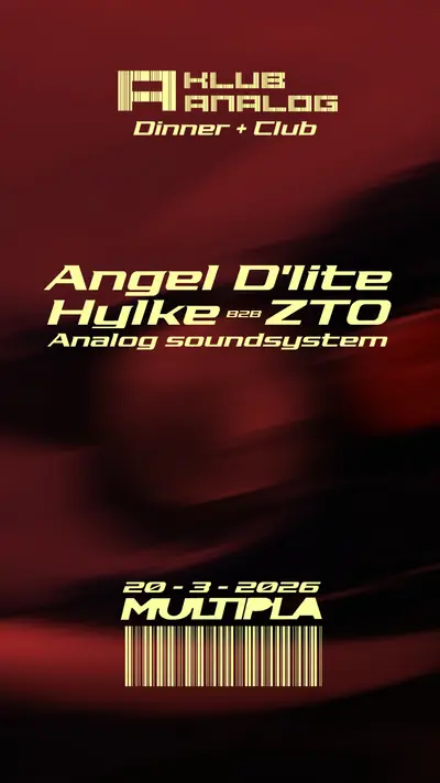 Klub Analog Klub Analog - EDM event at Bar Dancing Multipla in Amsterdam