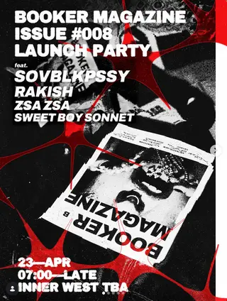 Booker Magazine Issue #008 Launch Party at TBA
