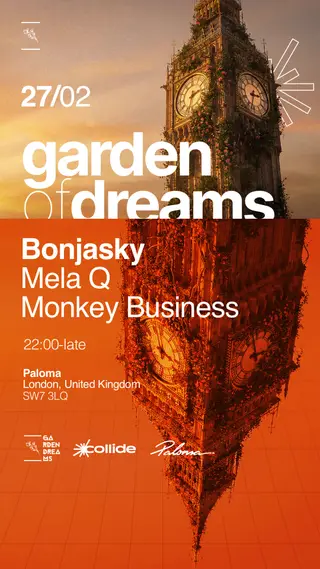 Collide x Garden of Dreams  at Paloma