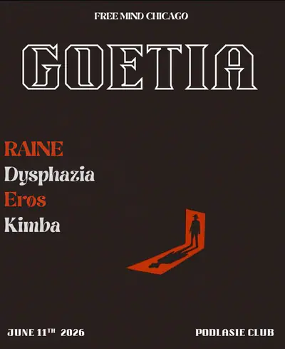 FREE MIND CHICAGO: GOETIA - EDM event at Podlasie Club in Chicago