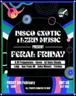 LZRD MUSIC x Disco Exotic: Feral Friday Warehouse Party – London EDM news from EDMDanceDirectory.com