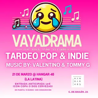 TARDEO VAYADRAMA: VALENTINO & TOMMY G at Hangar48 Club