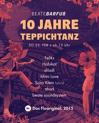 Beate Barfuß /// 10 JAHRE TEPPICHTANZ at Beate Uwe