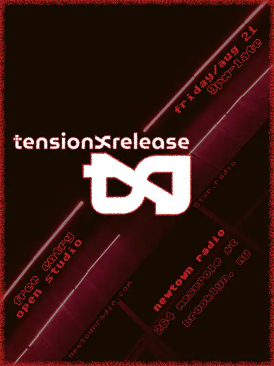 tension/release — open studio 02 - EDM event at Newtown Radio in New York City