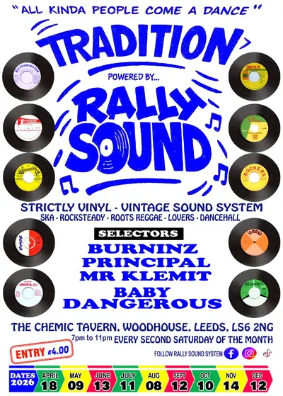 Tradition powered by Rally Sound - EDM event at The Chemic Tavern in Leeds