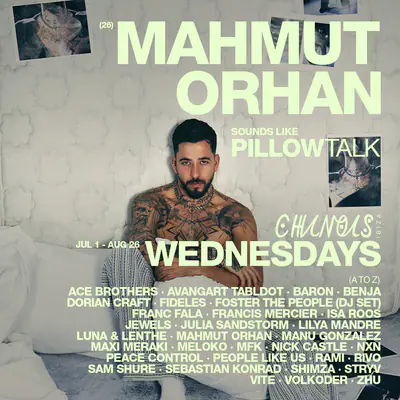 Mahmut Orhan Closing - EDM event at Chinois Ibiza in Ibiza