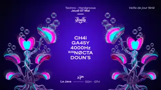 Utopia: Ch4i, Ga4sy, 4000hz B2b Nøcta & Doun'S at La Java
